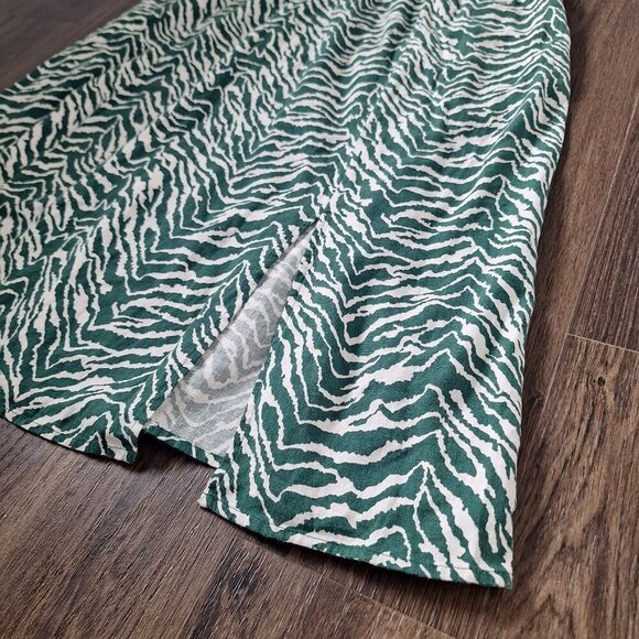 💙 Ava & Viv Linen Blend Flowy Smocked Back Pockets Size 1X Tropical Fit and Fla - Picture 5 of 9